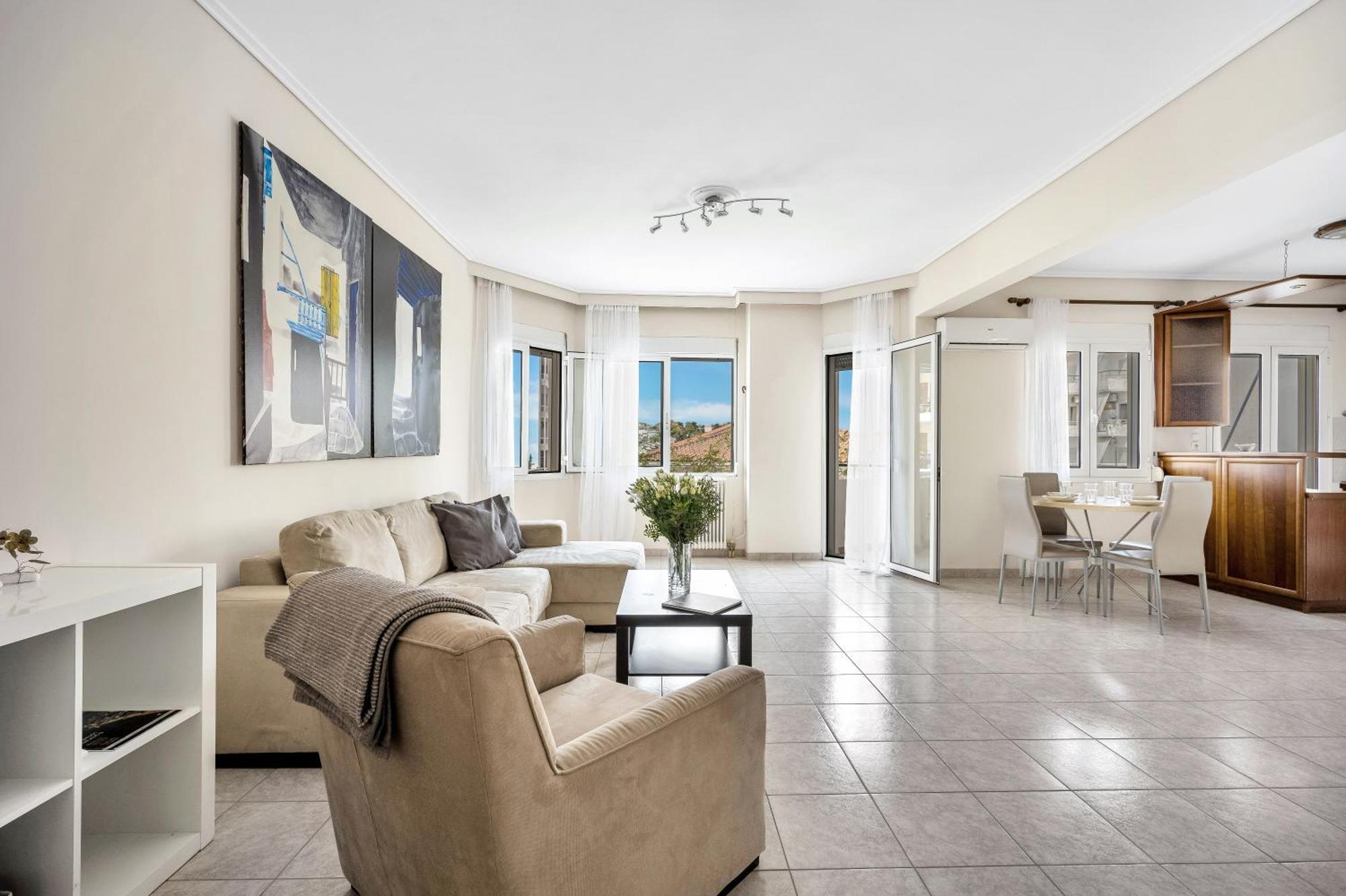 Fabulous Central Apartment Close To The Sea! Chalkís Zewnętrze zdjęcie